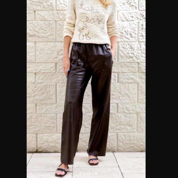 LINGUA FRANCA "take it easy" goop travel fave bouclé-cotton knit sweater $495 m - Picture 7 of 13